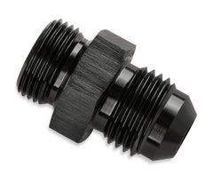 Mr. Gasket 491951 CARB ADAPTER -6 TO 9/16-24 HOLLEY BLACK