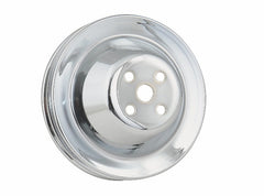 Mr. Gasket 4971 CHRM W/P PULLEY-DBL GRV