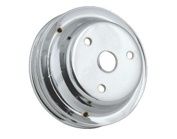 Mr. Gasket 4977 CHRM CRNK PULLEY-DBL GRV