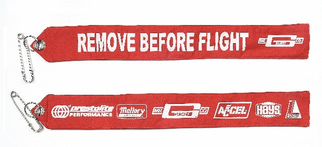 Mr. Gasket 6001 FLAG,WARNING 2X16DBL SIDED