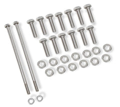 Mr. Gasket 60850G OIL PAN BOLT SET - GM LS - SS