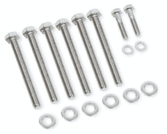 Mr. Gasket 60930G WATER PUMP BOLT SET GM LS - SS HEX HEAD