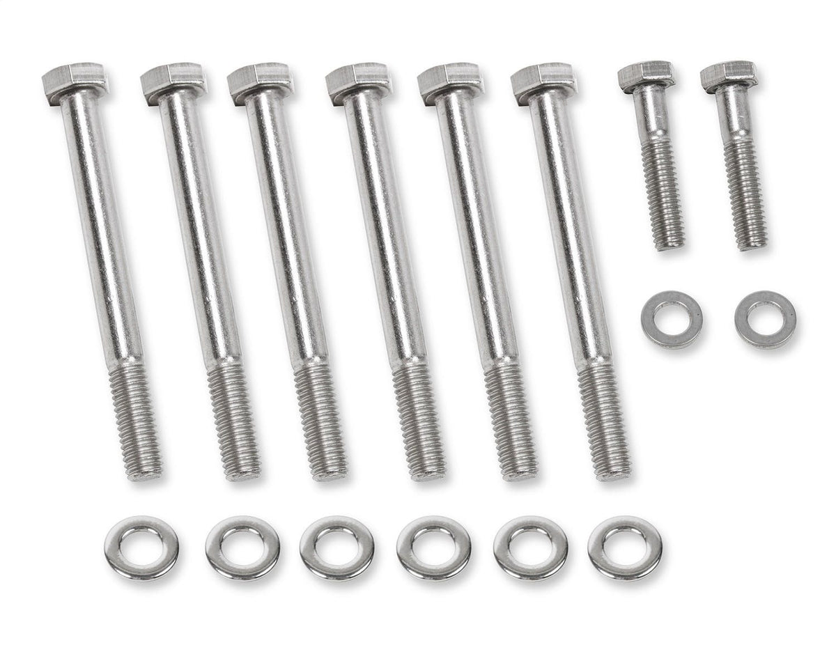 Mr. Gasket 60931G WATER PUMP BOLTS GM LS - SS POL HEX HEAD