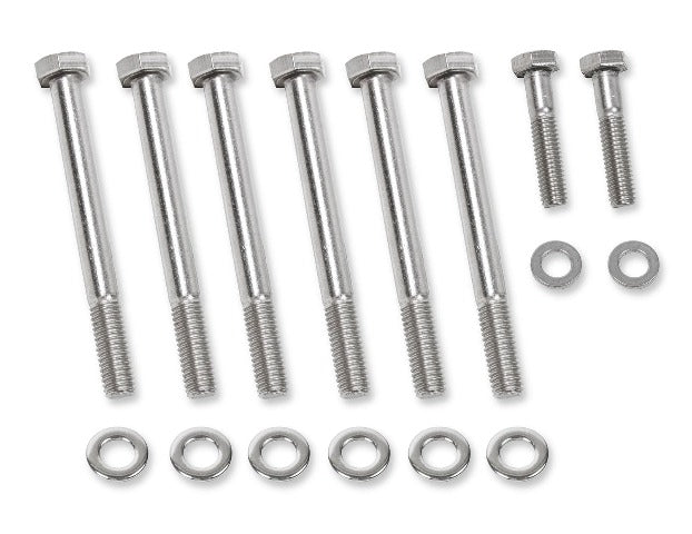 Mr. Gasket 60931G WATER PUMP BOLTS GM LS - SS POL HEX HEAD