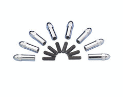 Mr. Gasket 6304 CHRM VALV CVR ACORN NUTS