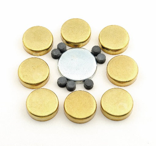 Mr. Gasket 6482 BRASS FREEZE PLUG KIT BB CHEV