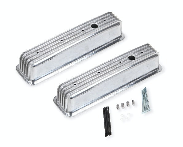 Mr. Gasket 6856G CAST ALUM V/C POLISHED,FINNED 87-97 305-