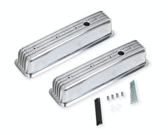 Mr. Gasket 6856G CAST ALUM V/C POLISHED,FINNED 87-97 305-