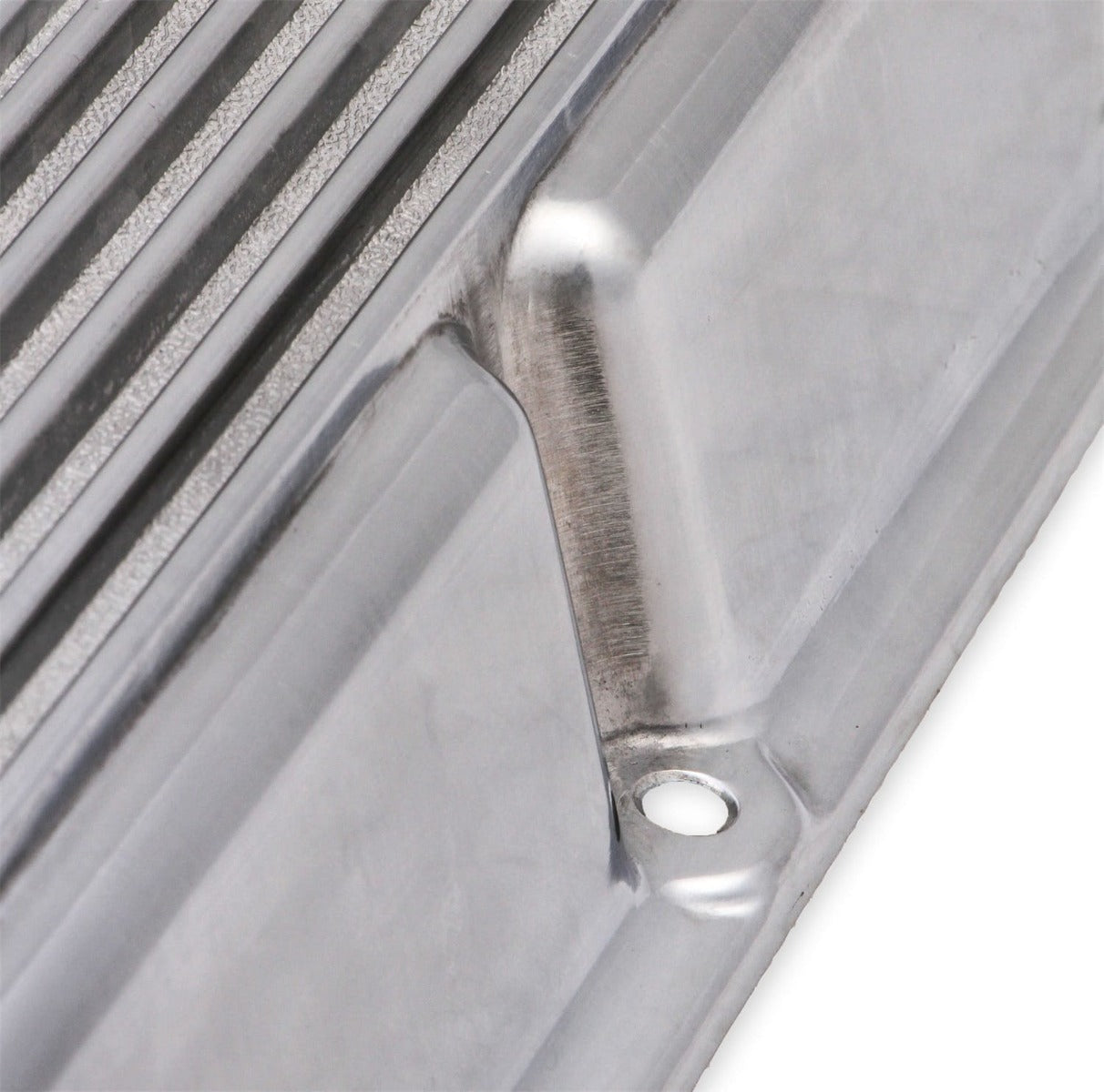 Mr. Gasket 6861G CAST ALUM V/C POLISHED,FINNED SBF