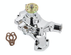 Mr. Gasket 7016G WATER PUMP-ALUM CHRM BBC LONG (69-91)