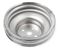Mr. Gasket 8831 PULLEY,W/P DBL GRV SBF CHRM
