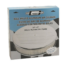 Mr. Gasket 9161G CHROM ALUM 14X3 AC SET MILLED