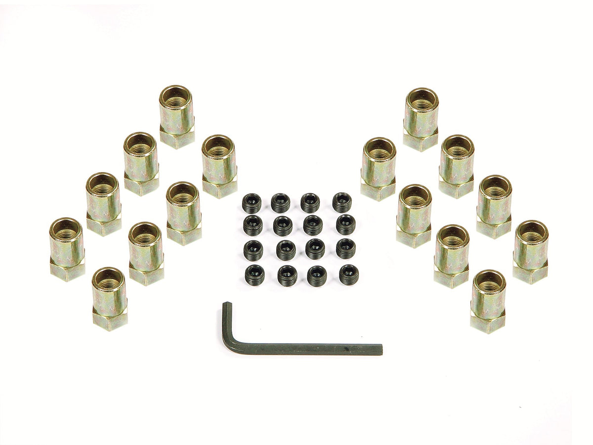 Mr. Gasket 920G ROCKER ARM NUTS 3/8 GOLD