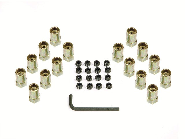 Mr. Gasket 920G ROCKER ARM NUTS 3/8 GOLD