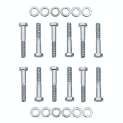 Mr. Gasket 958G INT BOLTS SB FORD HEX HEAD
