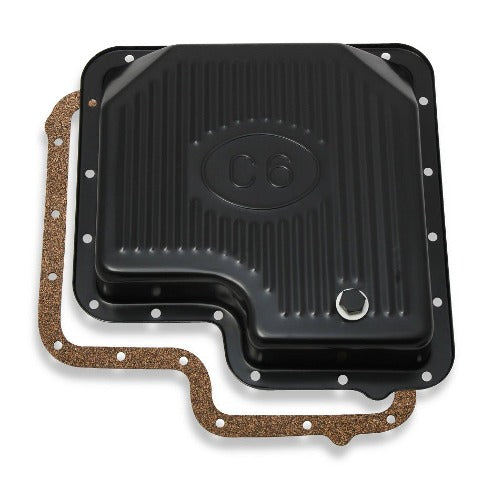 Mr. Gasket 9756BMRG TRANS PAN FORD C6 BLACK