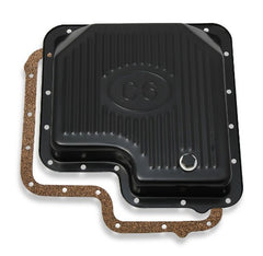 Mr. Gasket 9756BMRG TRANS PAN FORD C6 BLACK