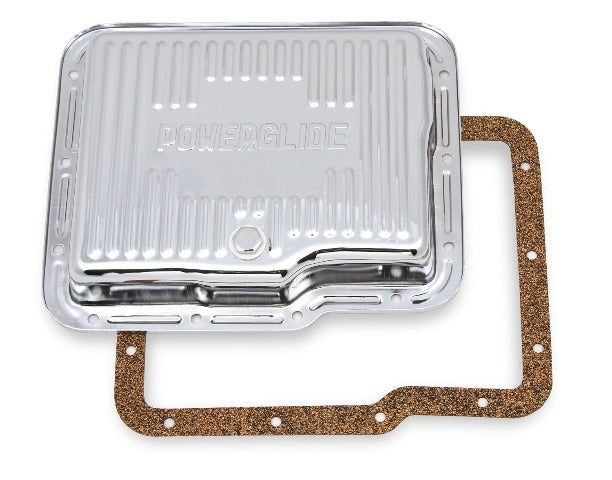 Mr. Gasket 9769CMRG TRANS PAN GM POWERGLIDE CHROME
