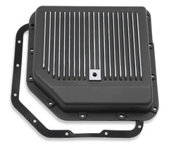 Mr. Gasket 9795BMRG TRANS PAN GM TH-350 BLACK ALUMINUM