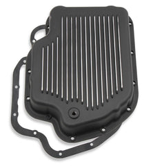 Mr. Gasket 9796BMRG TRANS PAN GM TH-400 BLACK ALUMINUM