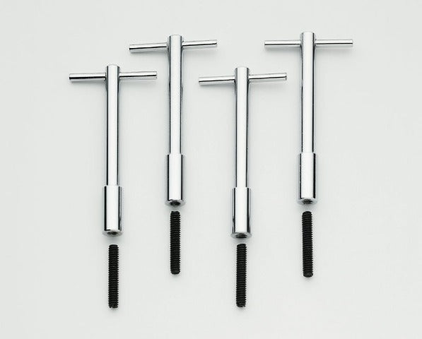 Mr. Gasket 9818 CHRM T-BAR WINGBOLTS 3-1/2