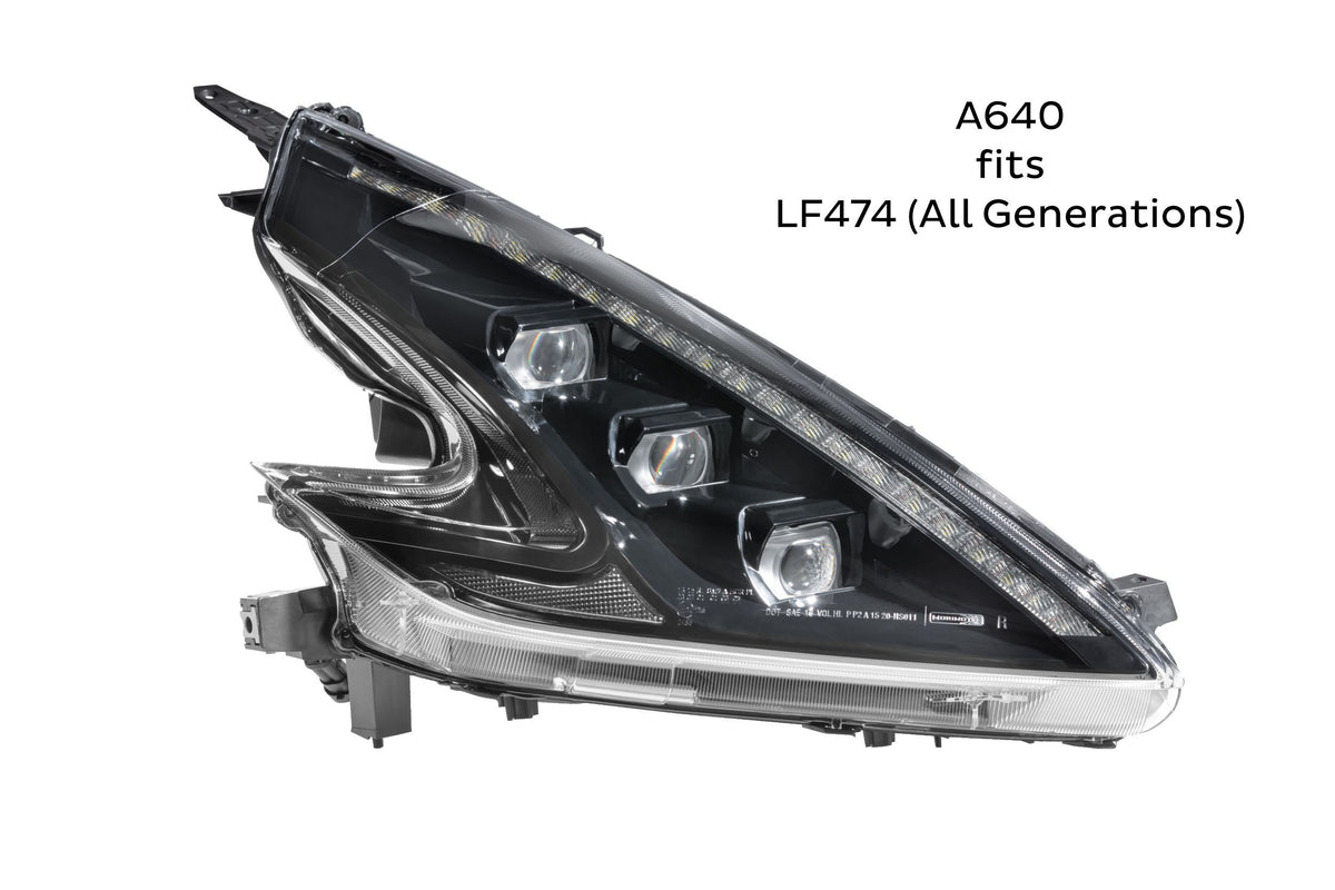 Morimoto SMOKED REFLECTORS FOR LF502 LF550 SET A610