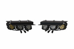 Morimoto 4Banger Triple Fog Kit: 2021+ Bronco (brackets only) BAF069