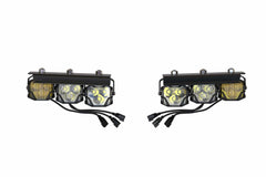 Morimoto 4Banger Triple Fog Kit: 2021+ Bronco (brackets only) BAF069