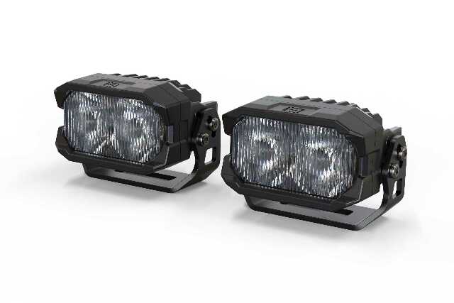Morimoto 2Banger HXB LED Pod (SAE Wide / White / Set) BAF116