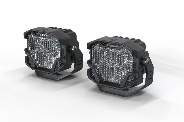 Morimoto 4Banger 2.0 HXB LED Pods (Flood / White / Set) BAF126.2