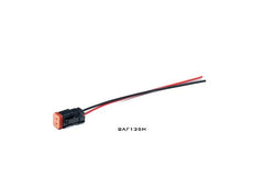 Morimoto 2P DT Pigtail Harness: (1/2/4Banger / 6in / Each) BAF135H
