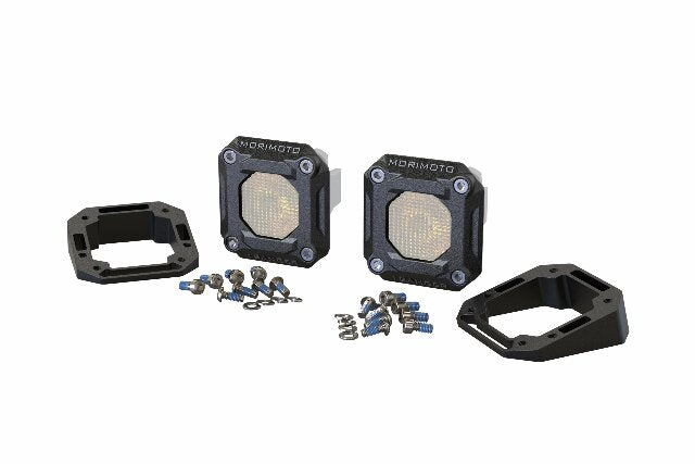 Morimoto Flush or Angled Mounting Kit: Morimoto 1Banger BAF146