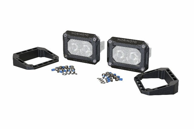 Morimoto Flush or Angled Mounting Kit: Morimoto 2Banger BAF147