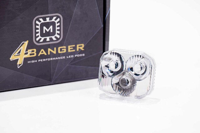 Morimoto Lens Only: 4Banger (White / Spot / Each) BAF200