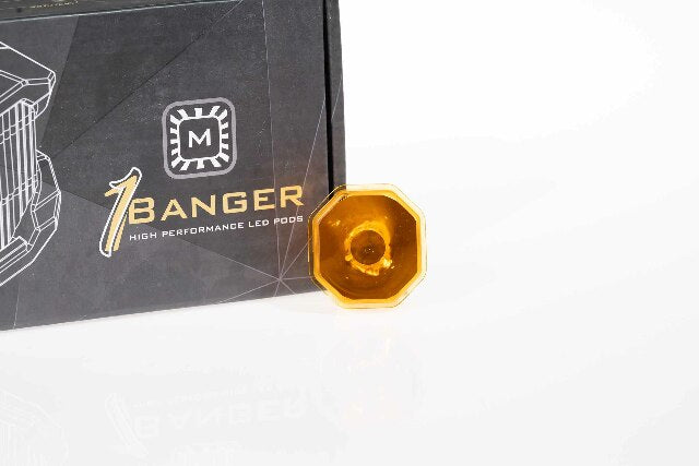 Morimoto Lens Only: 1Banger (Yellow / Spot / Each) BAF212
