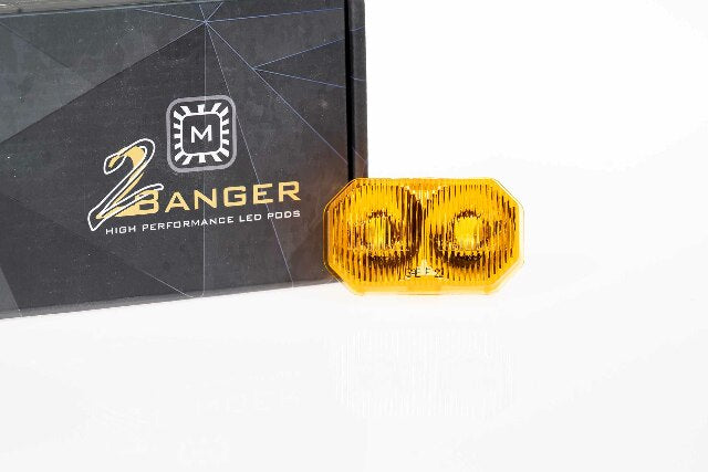 Morimoto Lens Only: 2Banger (Yellow / Wide / Each) BAF222