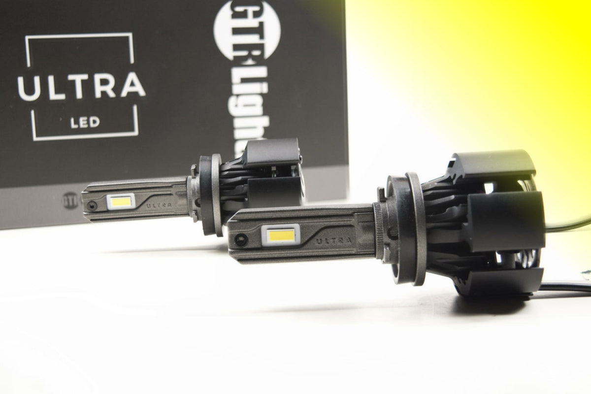Headlight Revolution H11/H9/H8: GTR Ultra Series 2.0 (Yellow / Pair) GTR.LED731-Y-2PK