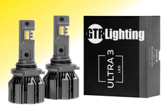 Headlight Revolution 9005/9145/H10: GTR Lighting Ultra 3 Yellow (Pair) GTR.LED804