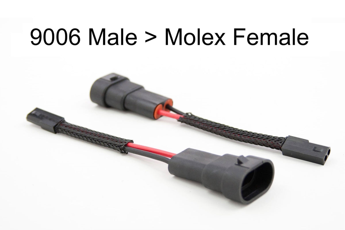 Morimoto Adapter: 9006 Male to Molex Female H710
