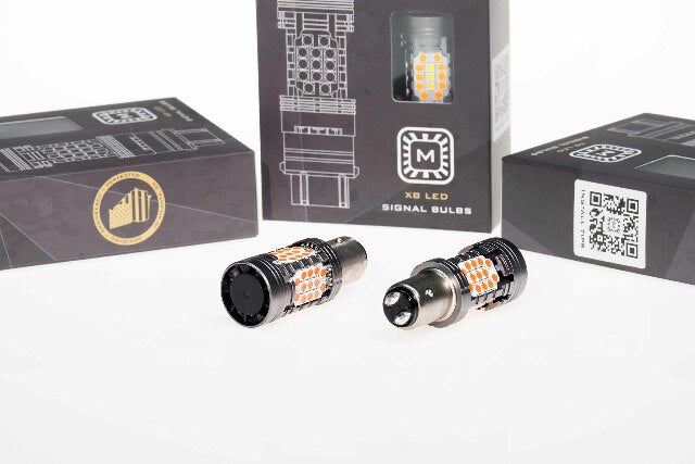 Morimoto 1157: XB LED Bulbs (Red / Set) LED403
