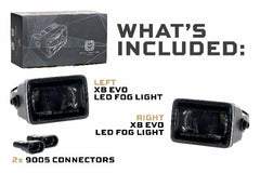 Morimoto XB Evo Fog Lights: Type F2 (White / Set) LF094