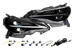 Morimoto XB LED Headlights: FR-S / BRZ / GT86 (12-20 / Gen II / Set) LF2-470