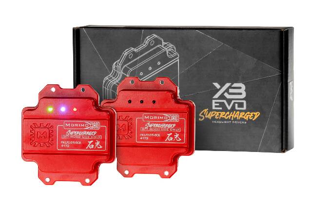 Morimoto Supercharged Drivers: LF2-531 or LF2-531Y (Set) LF2-DRVSC8
