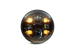 Morimoto Sealed Beam: Sealed7 2.0 (Black) (7in Round) LF271