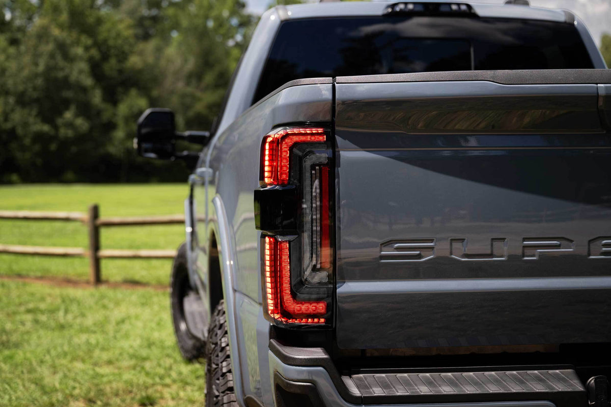 Morimoto XB LED TAILS SUPER DUTY 23UP SMOKED SET LF352