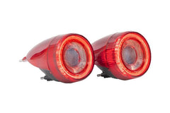 Morimoto XB LED Tail Lights: Ferrari F430 (05-10 / Red Lens / Set) LF356