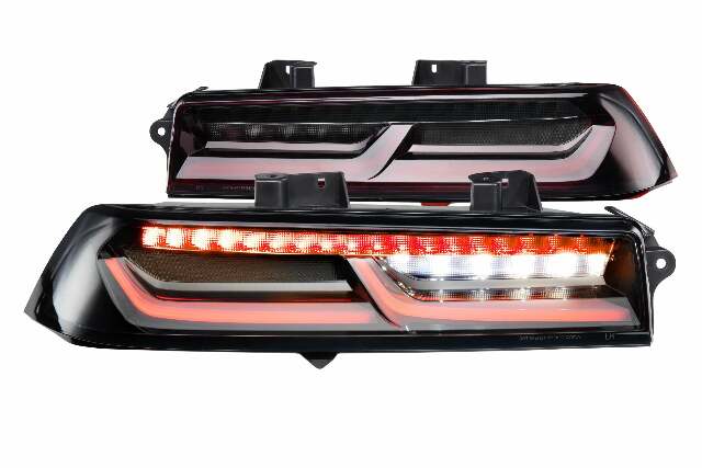 Morimoto XB LED Tails: Chevrolet Camaro (14-15) (Pair / Smoked) LF406