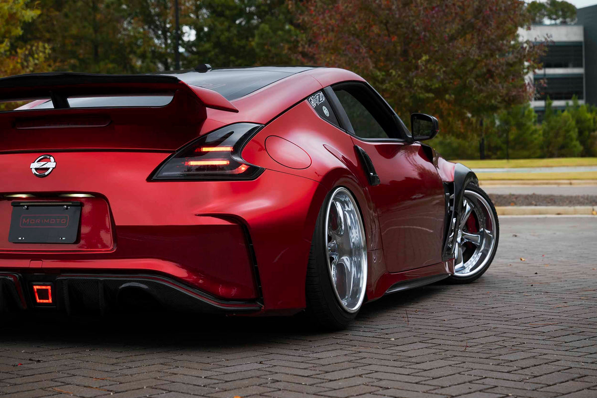 Morimoto XB LED TAILS NISSAN 370Z GEN II SMOKED LF417