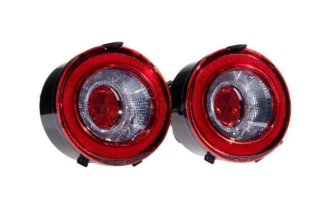 Morimoto XB LED Tail Lights: Corvette C6 (05-13 / Red Lens / Set) LF467