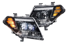 Morimoto XB Hybrid LED Headlights: Nissan Frontier (09-20) (Pair / ASM) LF475